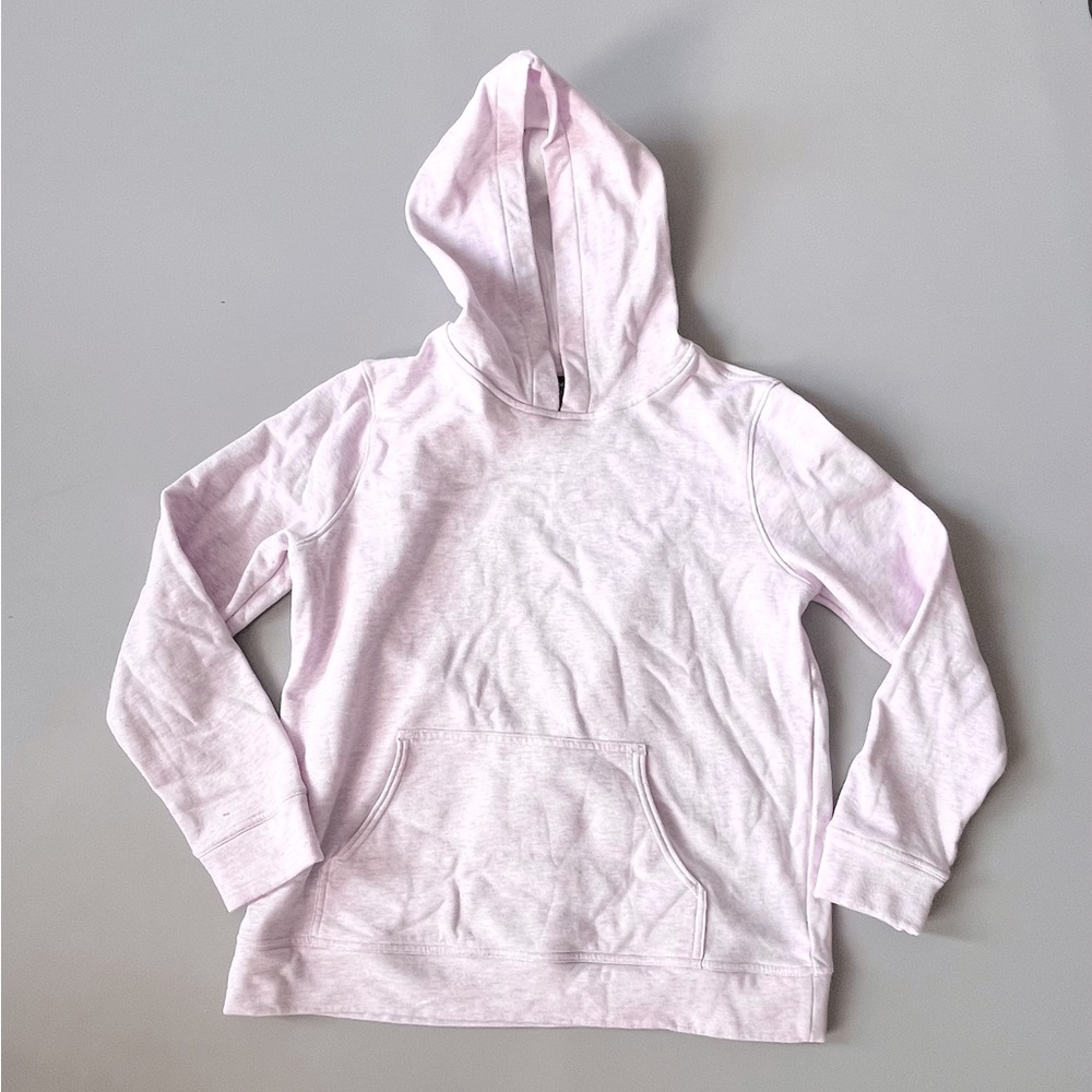 32 Degrees Cool Women’s Heathered Lavender Fleece Lined Hoodie with Front Pocket